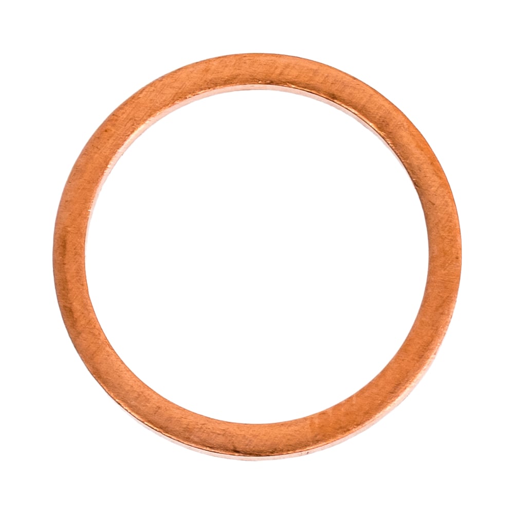 Изображение товара Кольцо ОПМ DIN 7603 A М18x22x1.5 Cu 100 шт металлическое