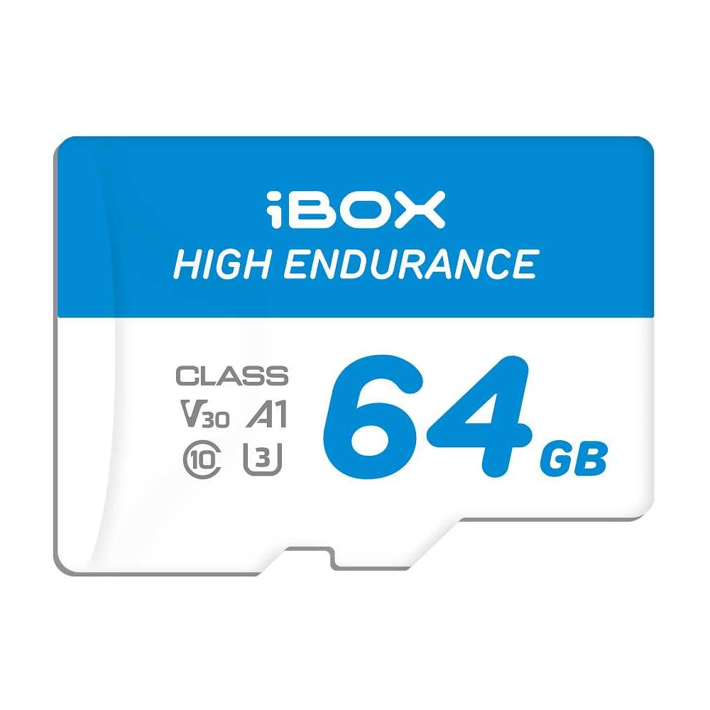 Изображение товара Карта памяти iBOX High Endurance Speed Card 64 GB 1516