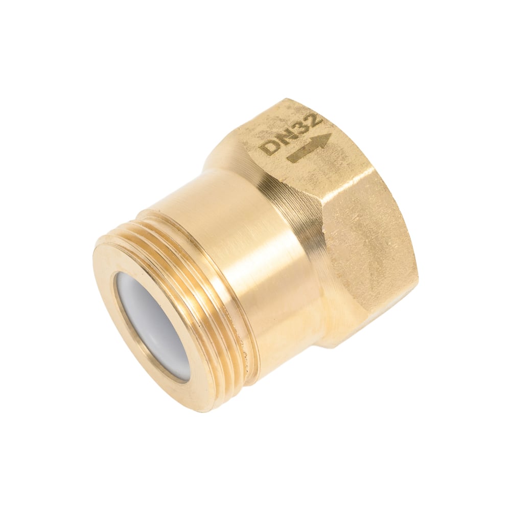 Изображение товара Клапан обратный латунный Апогей DN32-PN10-G1 1/4-МЦ