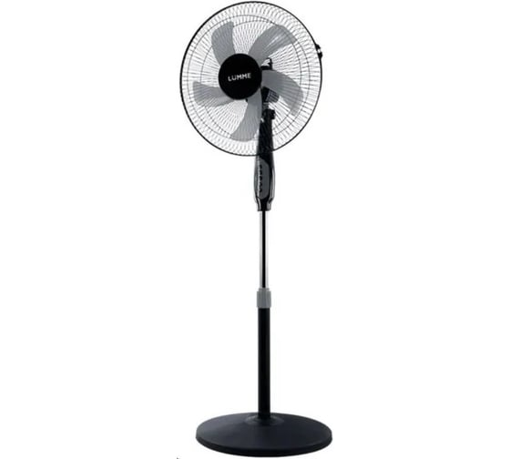 Изображение товара Вентилятор напольный LUMME LU-FN111B черный/серый 40082