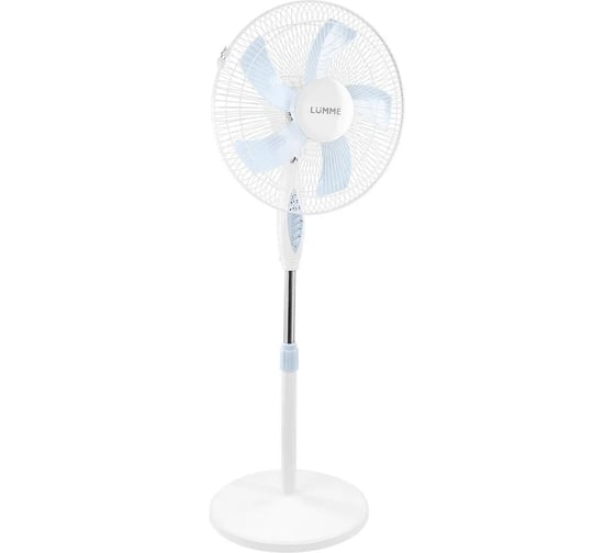 Изображение товара Вентилятор напольный LUMME LU-FN110B белый/голубой 44339
