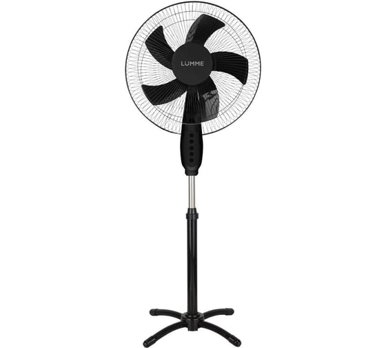 Изображение товара Вентилятор напольный LUMME LU-FN111A черный/черный 40077