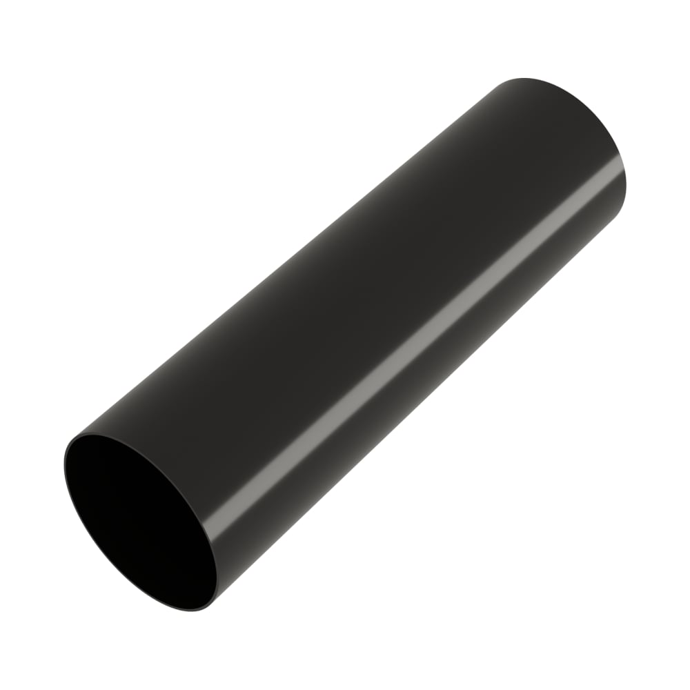 Изображение товара Труба Grand Line ПВХ GL, 3 м, черная (RAL 9005) 458373