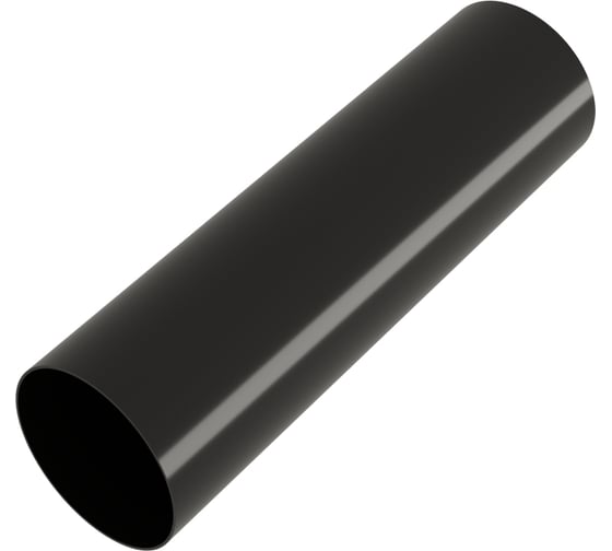 Изображение товара Труба Grand Line ПВХ GL, 3 м, черная (RAL 9005) 458373