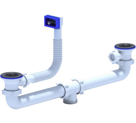 Изображение товара Набор для двойного сифона без выпуска АНИ Пласт L0105