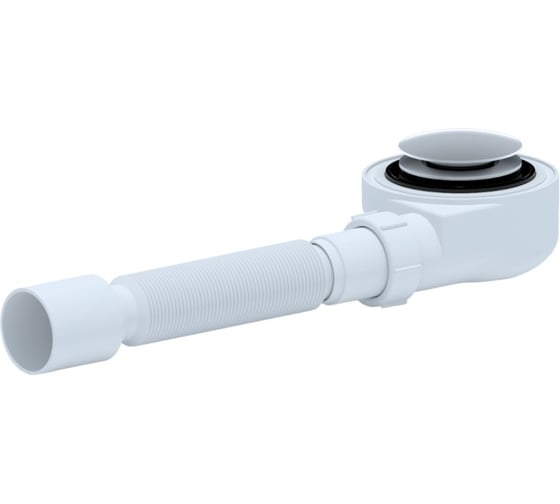 Изображение товара Сифон для душевого поддона АНИ Пласт1 1/2,h53мм,клик- клак,тр.375*40*50 E455CLG