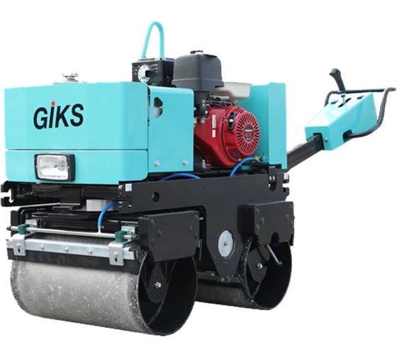 Изображение товара Вибротрамбовочная машина GIKS модель, двигатель бензиновый Honda GX390 (13,0 лс), вес 800 кг, GVR-800H