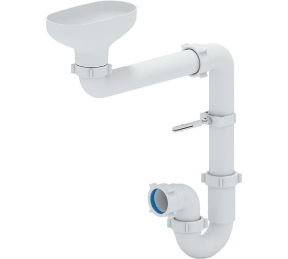 Изображение товара Сифон АНИ Пласт Ани 1 1/2*40 прямоточн. с разрывом струи DR5000