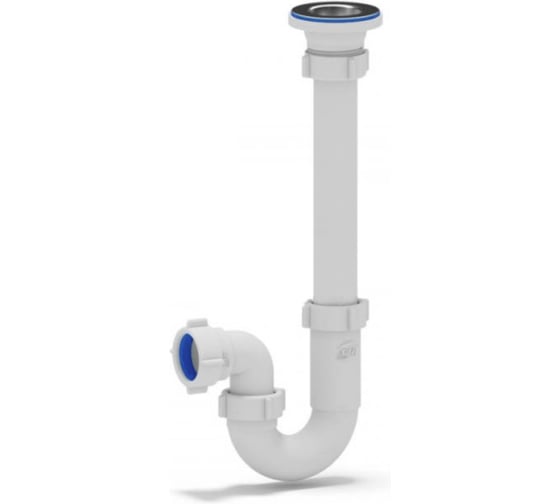 Изображение товара Сифон АНИ Пласт Ани 1 1/240 прямоточны й сотв ст.м. с г/т 40x40 DB1000