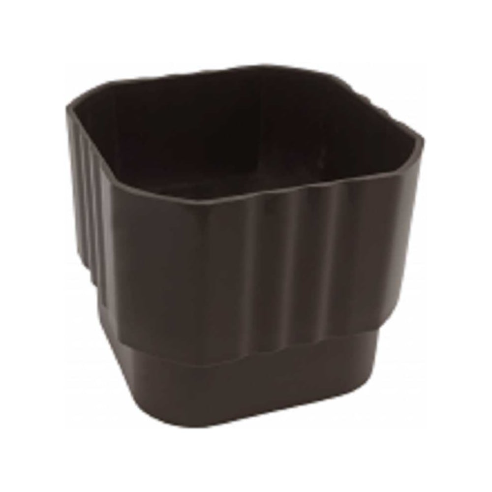 Изображение товара Муфта водосточной трубы IMPLAST 67 мм, U110/67, коричневая, TSB