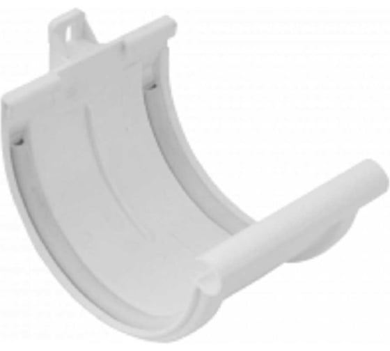 Изображение товара Соединение желоба IMPLAST 130 мм, G130/80, белый, 12459