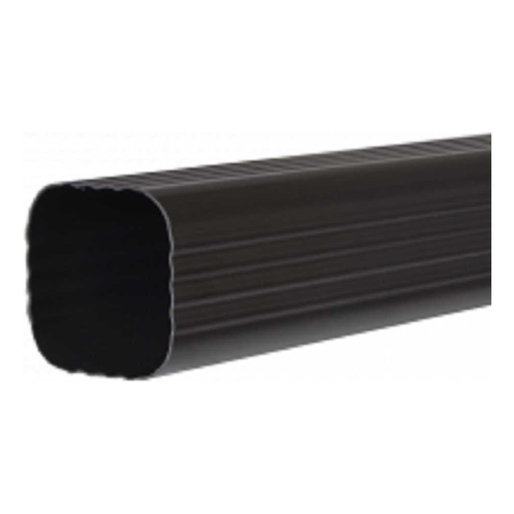 Изображение товара Водосточная труба IMPLAST d=67 мм, длина 80 см, коричневая, U110/67