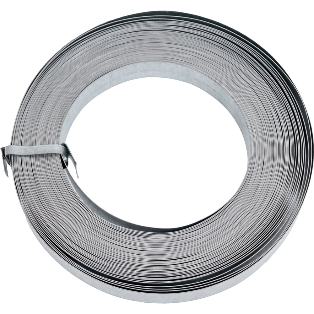 Изображение товара Лента тарная Tech-Krep 20x0.55 цинк неперфорированная 25 м