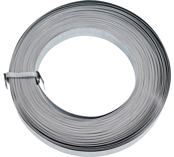 Изображение товара Лента тарная Tech-Krep 20x0.55 неперфорированная (25 м) цинк /Zitar /Zitar 141989