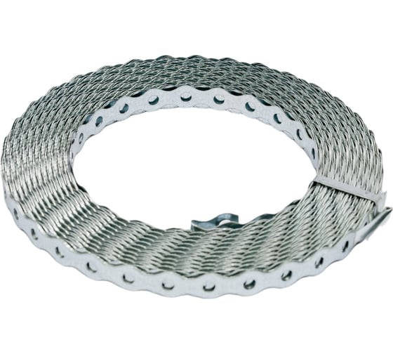 Изображение товара Лента волна Tech-Krep 12x0.7 перфорированная (25 м) цинк /Zitar 141982