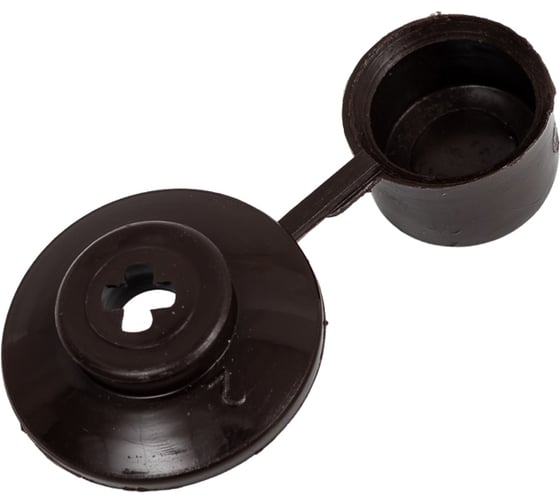 Изображение товара Шляпка для шиферного гвоздя Tech-Krep коричневая (100 шт) - пакет /Zitar 150568