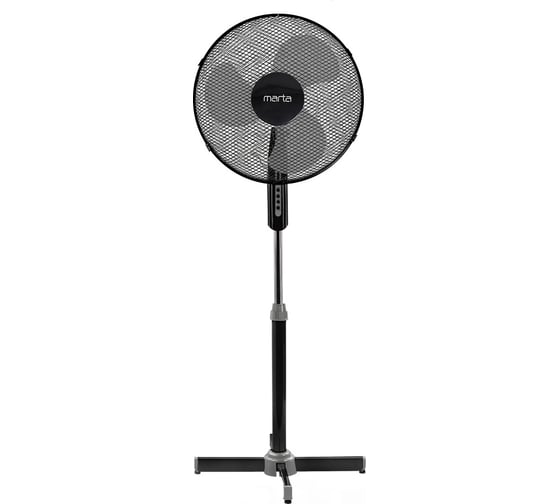 Изображение товара Вентилятор напольный MARTA MT-FN2530 черный/серый 39887