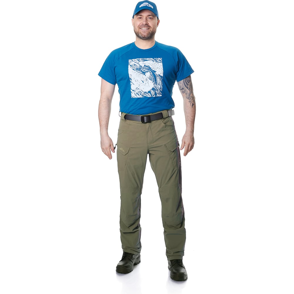 Изображение товара Брюки Grayling Каст хаки мужские для охоты и рыбалки размер 60-62