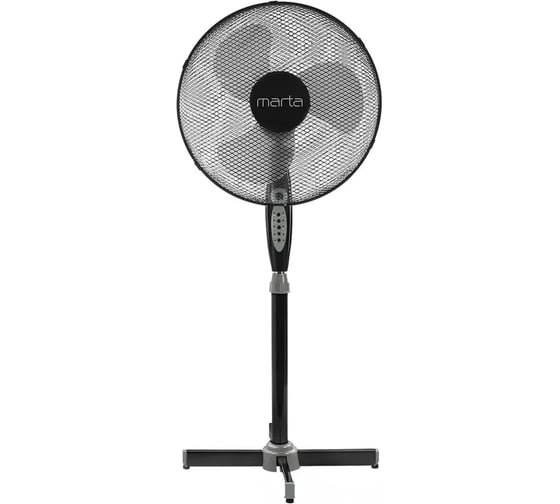 Изображение товара Вентилятор напольный MARTA MT-FN2532 черный/серый 39885