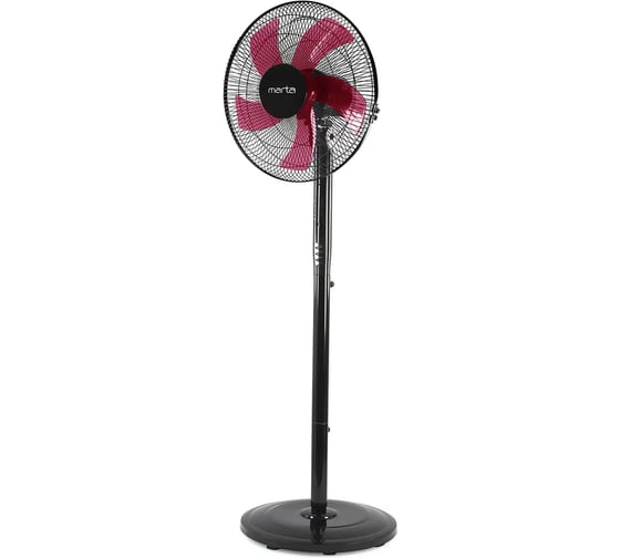 Изображение товара Вентилятор напольный MARTA MT-FN2542 черный/красный 39899