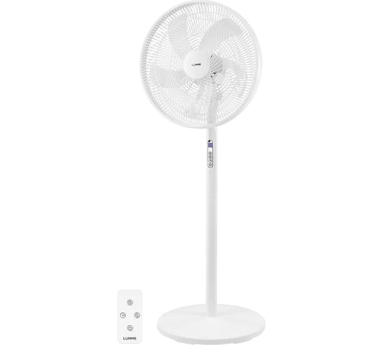Изображение товара Вентилятор напольный LUMME LU-FN115A белый 44272