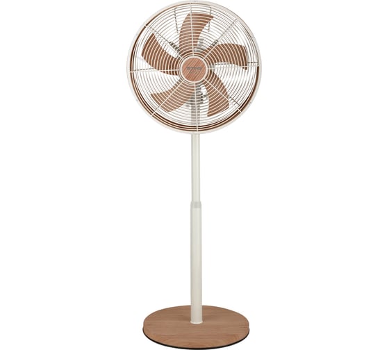 Изображение товара Вентилятор напольный STINGRAY ST-FN4116A белый/дерево 40118