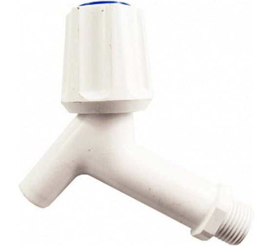 Изображение товара Кран ООО ПКФ Сварком  пластиковый, водоразборный, с креплением (61/0/058) (1 шт.) СанТех s040478