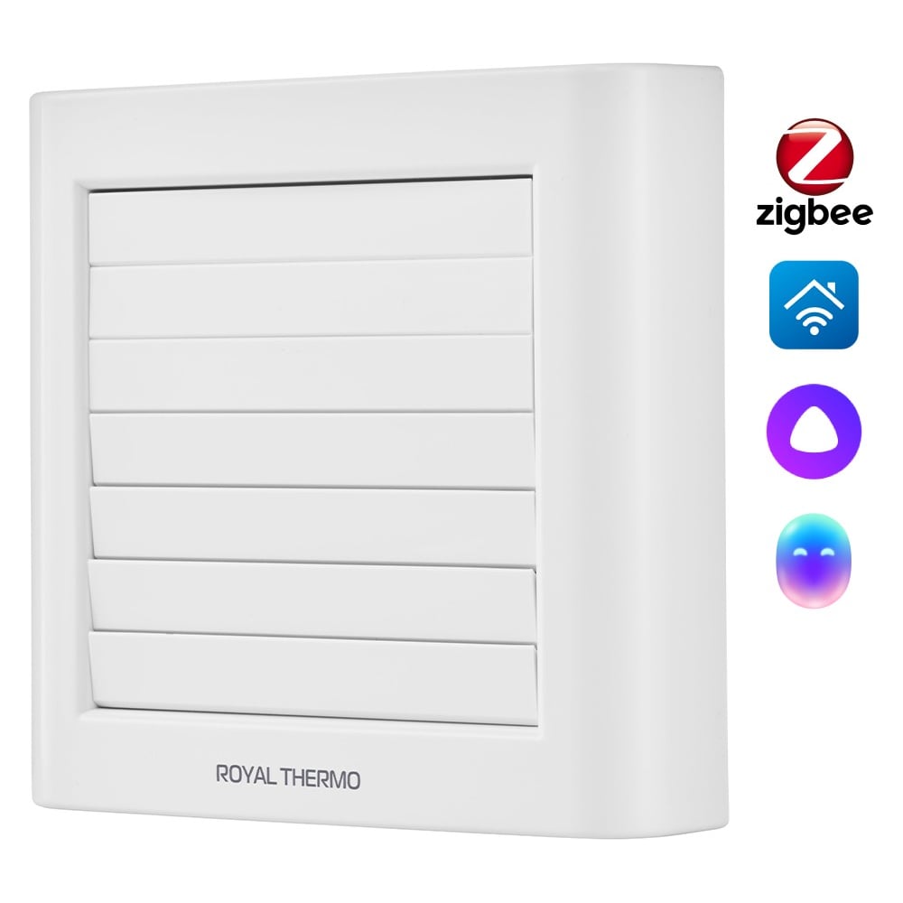 Изображение товара Вытяжной вентилятор RAFL 100 AG белый Royal Thermo