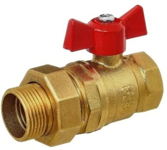 Изображение товара Шаровой кран ООО ПКФ Сварком д=15 б г/ш (американка) (11Б27П1) (1 шт.) СанТех s035055