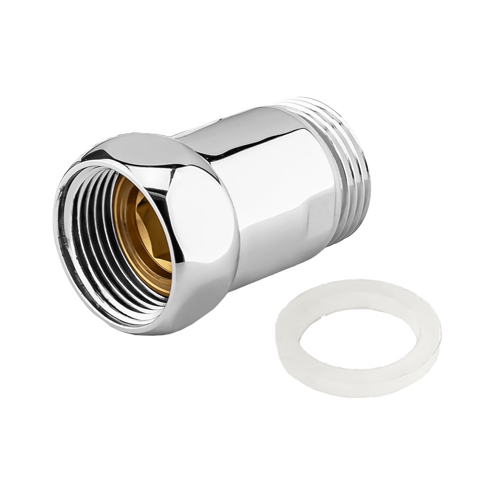 Изображение товара Соединение прямое для полотенцесушителя PROFACTOR CHROME 1x1 PF TF 770
