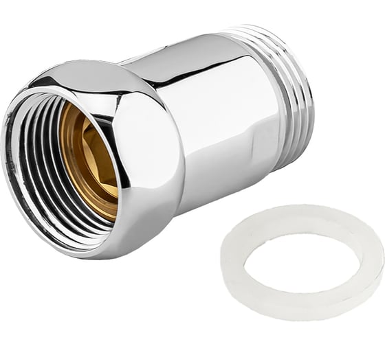 Изображение товара Соединение прямое для полотенцесушителя PROFACTOR CHROME в/н 1x1 PF TF 770