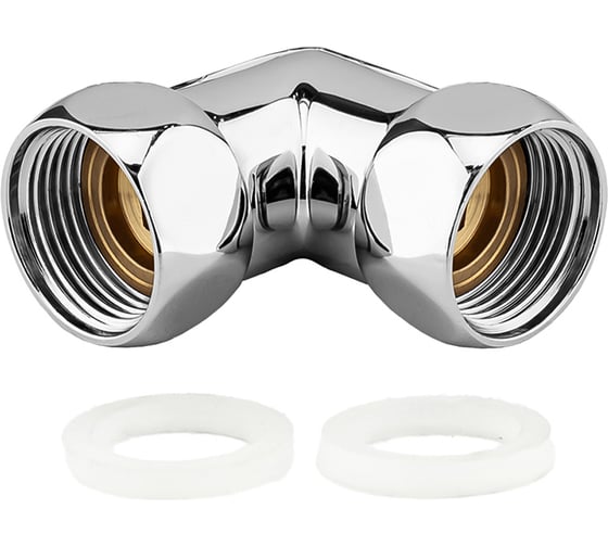 Изображение товара Соединение угловое для полотенцесушителя PROFACTOR CHROME в/в 3/4x3/4 PF TF 761