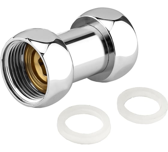Изображение товара Соединение прямое для полотенцесушителя PROFACTOR CHROME в/в 1x1 PF TF 755