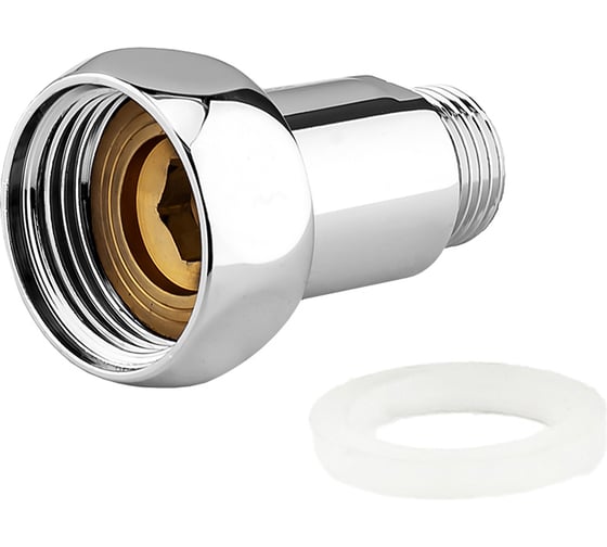 Изображение товара Соединение прямое для полотенцесушителя PROFACTOR CHROME в/н 1x1/2 PF TF 768