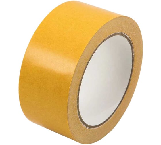 Изображение товара Клейкая лента двухсторонняя FORT п/п 48мм*25м 10010318 00-10010318