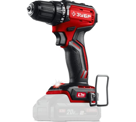 Изображение товара Бесщеточная дрель-шуруповерт ЗУБР 20 В, 45 Н·м, без АКБ (LMS) ДБ-45