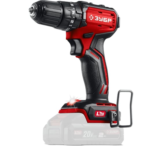 Изображение товара Бесщеточная ударная дрель-шуруповерт ЗУБР 20 В, 45 Н·м, без АКБ (LMS) ДБУ-45