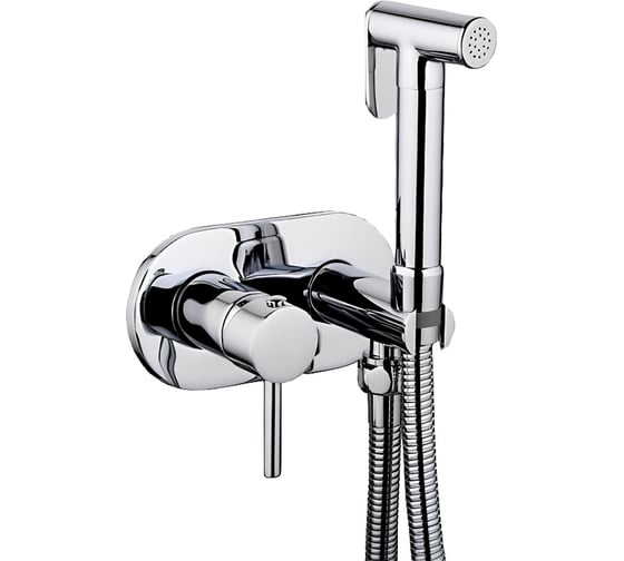 Изображение товара Гигиенический душ со смесителем Valfex латунь, Pleione Сhrome VF.5515