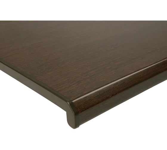 Изображение товара Подоконник DANKE ДАНКЕ Венге 110, 400x2000 мм с торцевой заглушкой 99626