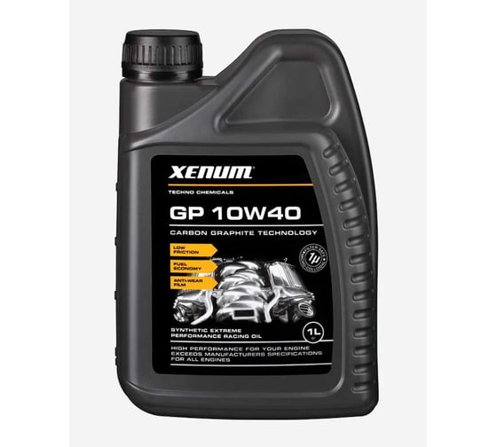 Изображение товара Гибридное синтетическое моторное масло с графитом, XENUM GP 10W40 1 л 1143001