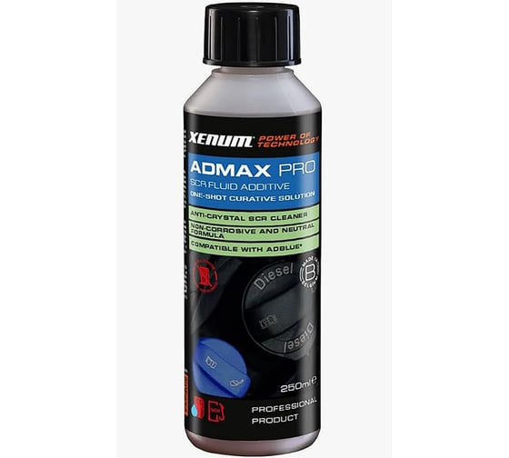 Изображение товара Очиститель для системы SCR XENUM ADBLUE ADMAX PRO (AdBlue), 0,25 л 7060250