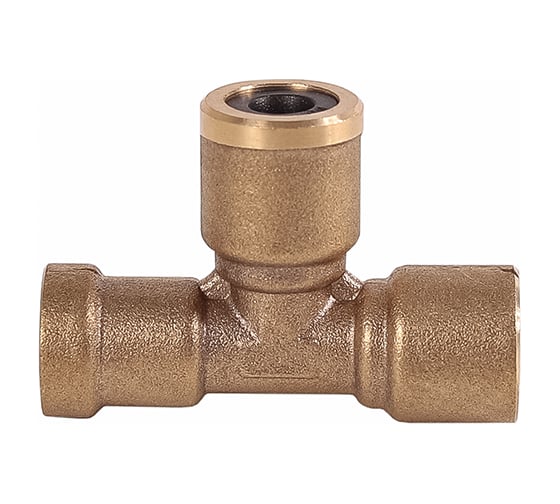 Изображение товара Соединитель трубки ПВХ, полиамид Крал d=12мм-8мм-12 тройник латунь 2539