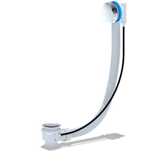 Изображение товара Перелив для ванны АНИ Пласт полуавтоматический, с перех.тр. EM401