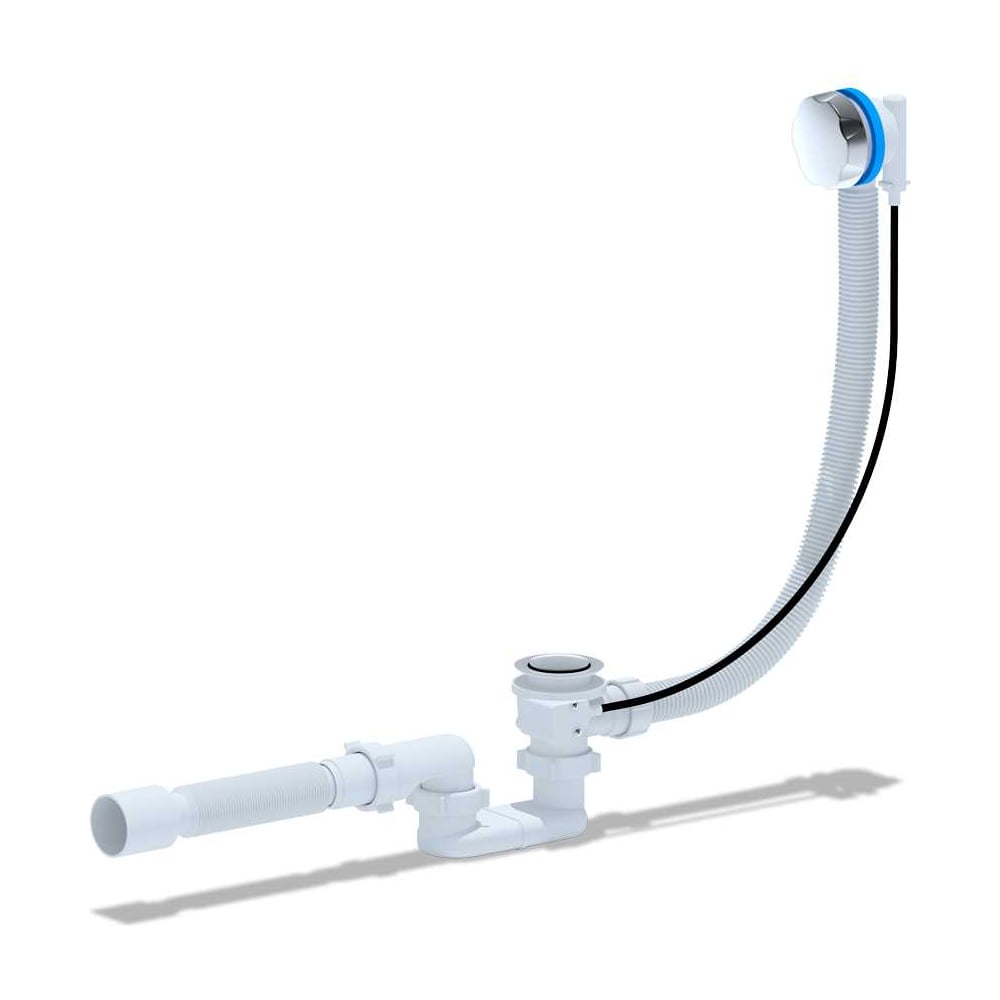 Изображение товара Перелив АНИ Пласт полуавтоматический EM602 для ванной