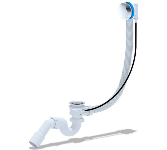 Изображение товара Перелив АНИ Пласт полуавтоматический, с сифоном прямоточный EM313