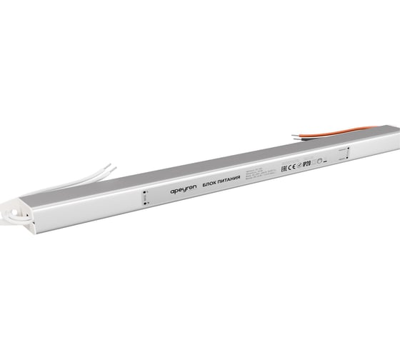 Изображение товара Блок питания Apeyron 24В, 36Вт, 1,5А, IP20, алюм., 282x18x18, ультратонкий 03-183