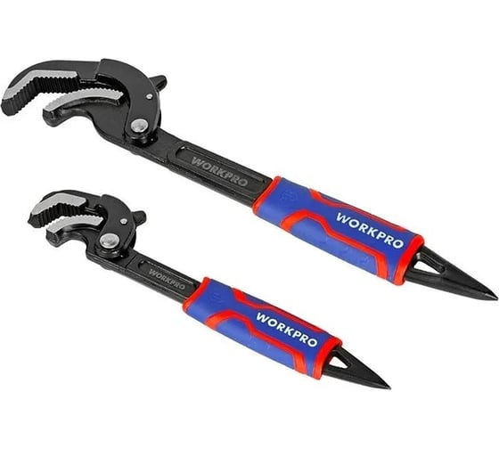 Изображение товара Набор многофункциональных трубных ключей WORKPRO 2шт WP202574