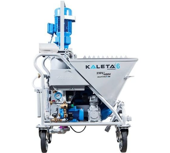 Изображение товара Штукатурный агрегат мультивольтажный KALETA Калета-6S K6S230/400
