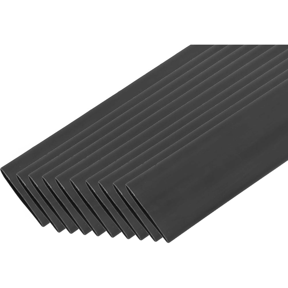 Изображение товара Трубка термоусадочная клеевая Gigant 12/3 черная 10шт 1м