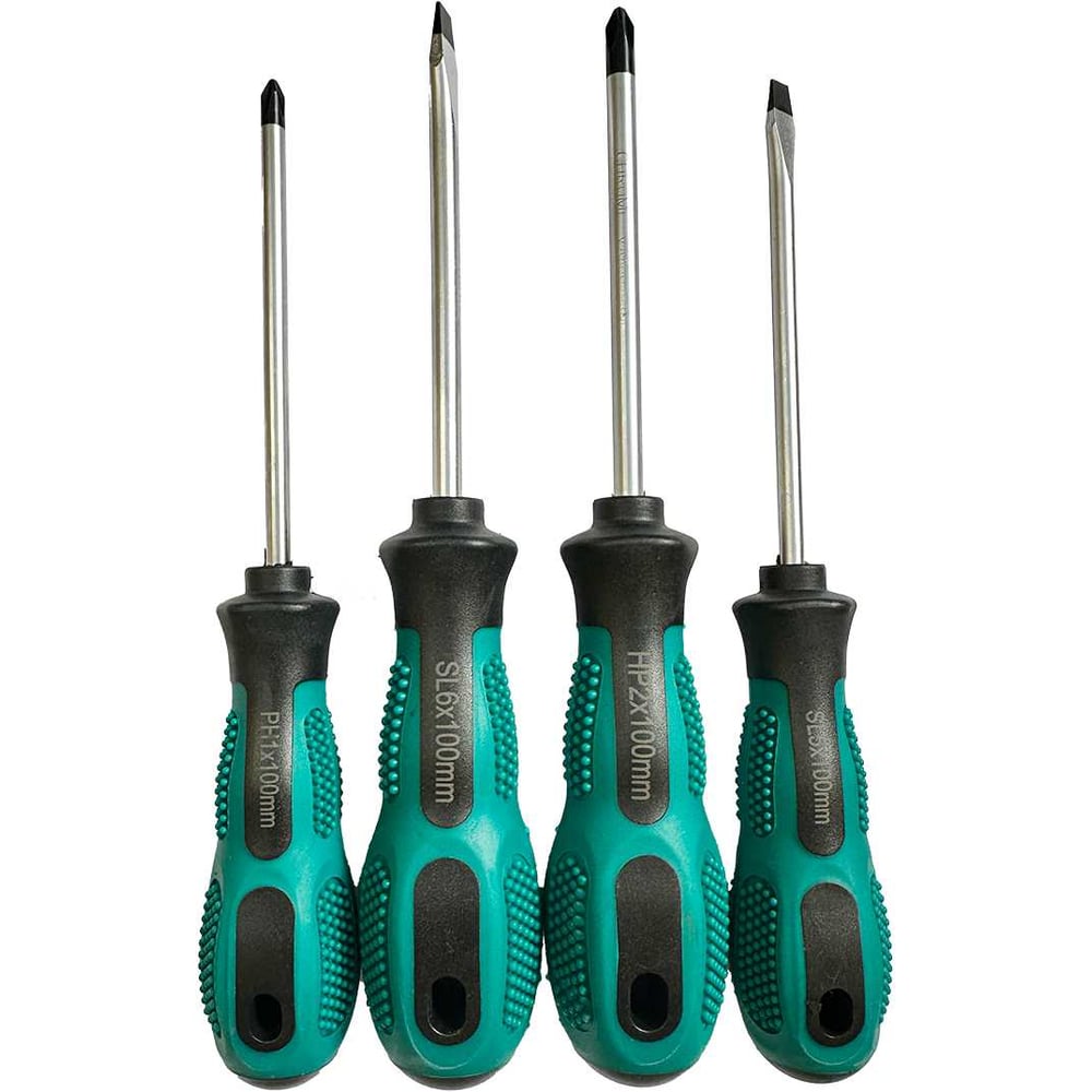 Изображение товара Набор отверток carrot -4 CO12-4728 с насадками PH и SL, 4 шт
